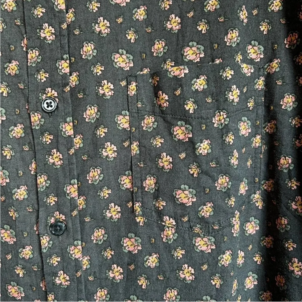 Rails Men’s Short Sleeve Button-Down Shirt in Poppy Print - Picture 5 of 5